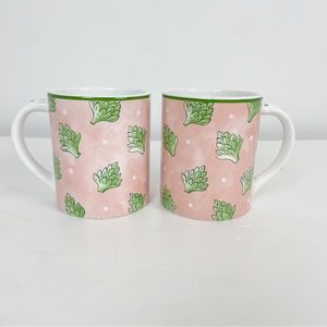 The ESSEX Collection BOIS D’ARC Artichoke Coffee Mug Set Of 2